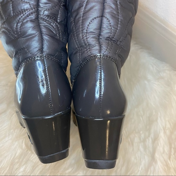 Coach Patent Leather Quilted Cantina Mid-Calf Boot - Picture 7 of 10